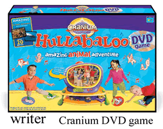 Hullabaloo DVD game by Cranium